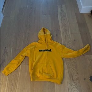 Bold Yellow Hoodie for Men